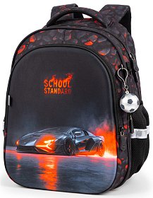 Шкільний ортопедичний рюкзак 3 в 1 для хлопчика School Standard 38х30х18 см з Машиною для молодших класів (SET 150-35)